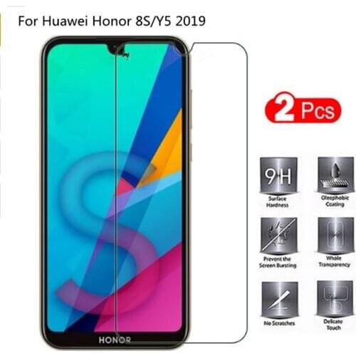 2pcs Screen Protector On Huawei Honor 9S 9C 9A Tempered Glass Huawei Y5 2019 Screen Protector For Huawei Honor 8S 2019 5.71"