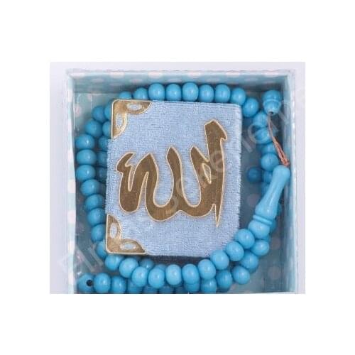 4 Units Mini Quran (Kuran-ı Kerim) And Tesbih Set