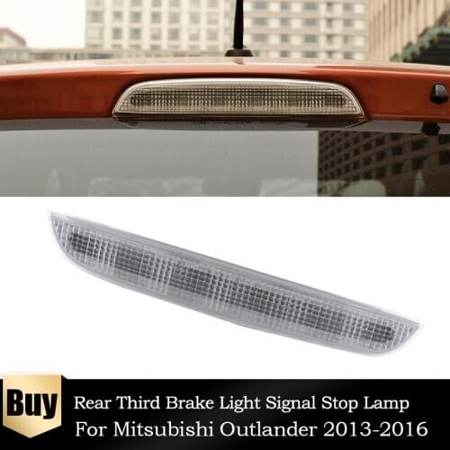 8334A113 Car Styling Mount Rear Additional Third Brake Light Tail Gate LED Signal Stop Lamp For Mitsubishi Outlander 2013-2016