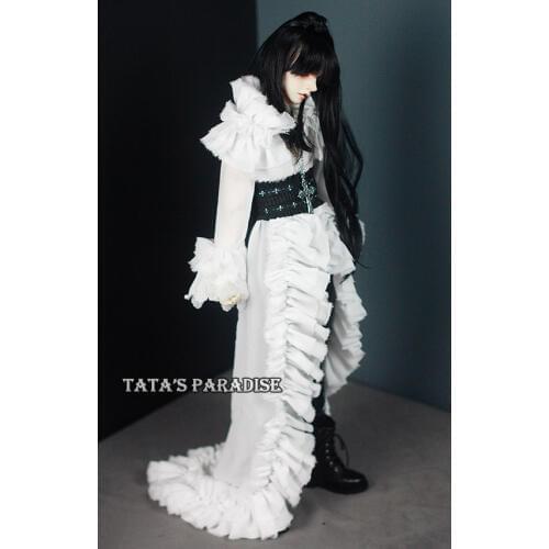 1/3 scale BJD clothes accessories Gothic style dress for Uncle BJD/SD doll clothing,Not included doll,shoes,wig,and other D1163