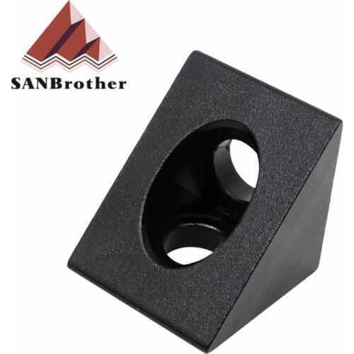 3D Printer Parts 2020 Aluminum Block Cube prism connector wheel regulator cube corner V-slot three way corner bracket corner