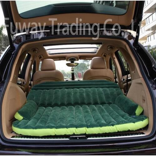 DHL Free Shipping!!!! SUV Inflatable Mattress Travel Camping Car Back Seat Sleeping Rest Mattress With Air Pump Car Accessories