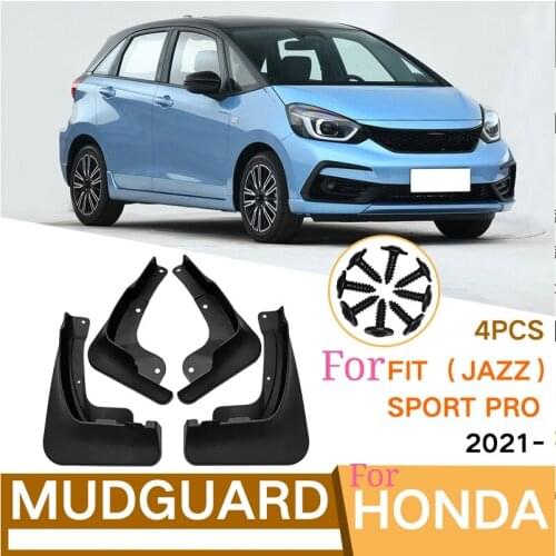 For Honda Fit Jazz Sport Pro 2021 high-quality mudguard, anti-splash, mudguard, anti-fouling, body protection, car Accessories