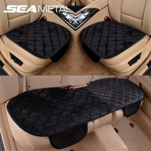 Autumn Winter Car Seat Cover Set Front Rear Full Set Car Seat Cushion Anti Slip Super Soft Mats for Auto Universal for Most Car