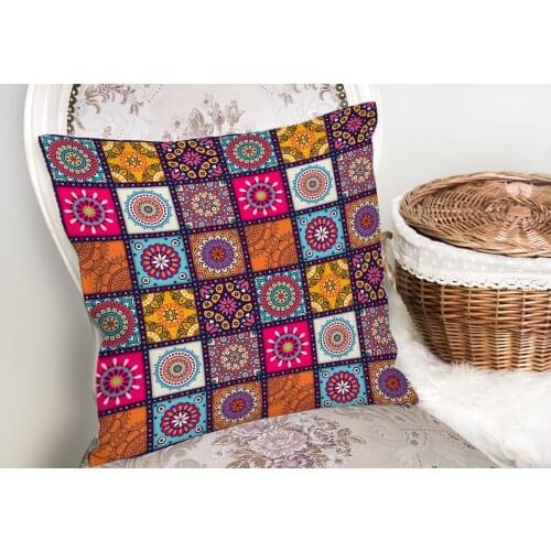 Decorative Cushion Cover Flower, Marine, Keys, Kitchen, Horse, Mat, Fabric Animals Digital Printing 3D Party Design