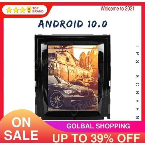 For Cadillac Escalade Android 10.0 4GB Tesla style Car GPS Navigation HeadUnit Auto Stereo Multimedia Player Radio Tape Recorder