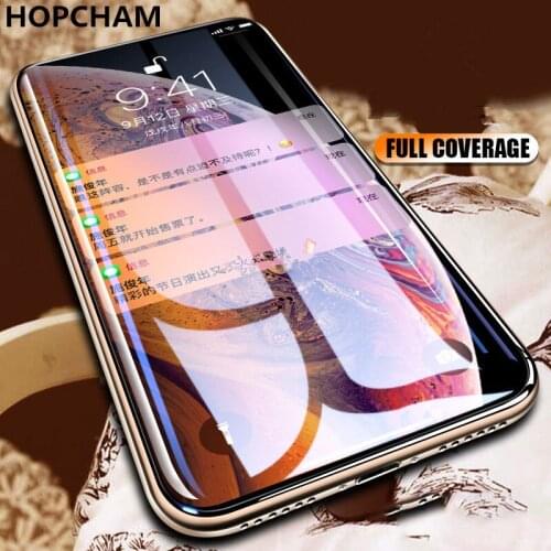 20D Curved Full Protective Glass On The For iphone 7 8 6 6s PLus Tempered Screen Glass For iphone X XR XS Max Protector Film