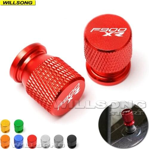 Wheel Tire Tyre Valve Air Port Stem Cover Cap Airtight Plug For BMW F900 XR Motorcycle Accessories CNC LOGO