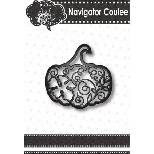 Pumpkin Halloween Frame Metal Cutting Die Cut Dead Scrapbook Album Photo Album Paper Embossed Craft DIY Die Cutting 2021