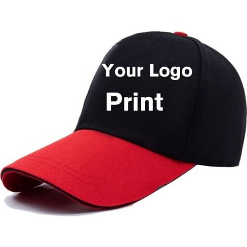 Wholesale unisex men casual cotton baseball caps customized logo New women patchwork DIY logo trucker Snapback hat
