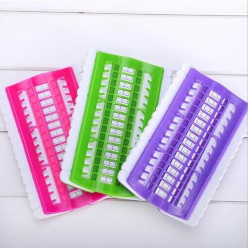 30/50 Positions Embroidery Floss Organizer, Sewing Cross Stitch Thread Organizer with Replaceable Paper Card, Needlework Floss