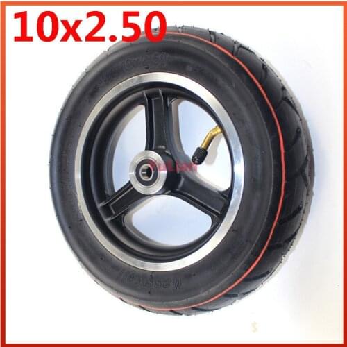 10x2.50 Tire and Aluminum Alloy Wheel are suitable for Electric Scooter Balancing Car Electric Scooter and Speedway 3
