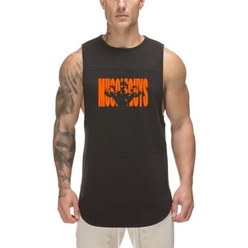 Workout MensTank Top Sportswear Undershirt Gym Stringer Clothing Bodybuilding Mesh Fitness Singlets Vest Muscle Sleeveless Shirt