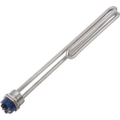 DN25 1.0" SUS Ultrasonic Electric Heat Pipe 1KW/2KW/3KW/4KW Foldback Water Heater Element for Solar Energy Water Tank