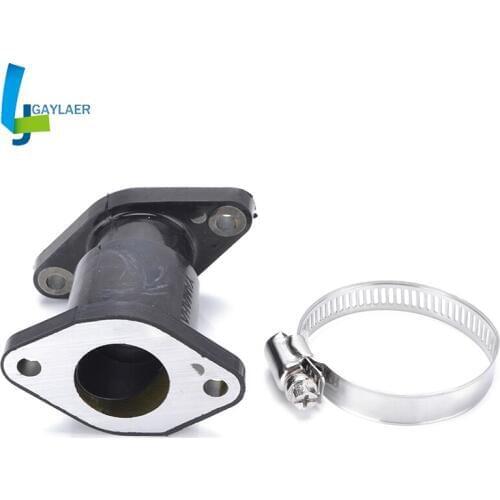 Motor Carburetter Intake Adapters Insulator Connector Glue For Yamaha YFM125G Grizzly 125 2004-2013 YFM125GH Hunter Grizzly