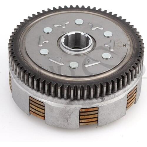 5 Disc 67 Teeth Complete Manual Clutch Assembly For YX YinXiang 140 150 160cc Horizontal Engines Dirt Pit Bike Monkey Bike Part