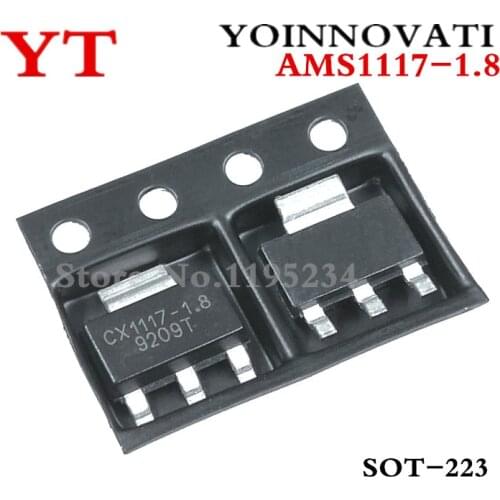 1000pcs/lot AMS1117-1.8 AMS1117 CD1117-1.8 SOT223 IC Best quality