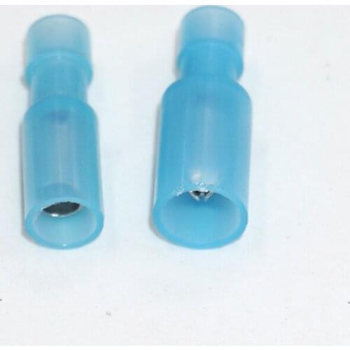 Wholesale 500 PCS 16-14 GAUGE AWG NYLON BULLET CONNECTOR SFEMALE blue Female