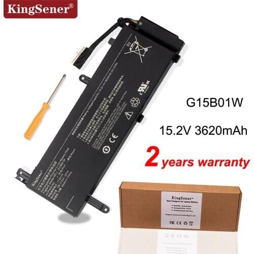 Kingsener G15B01W Laptop Battery for Xiaomi Gaming Laptop 15.6'' i5 7300HQ GTX1050 GTX1060 1050Ti/1060 171502-A1