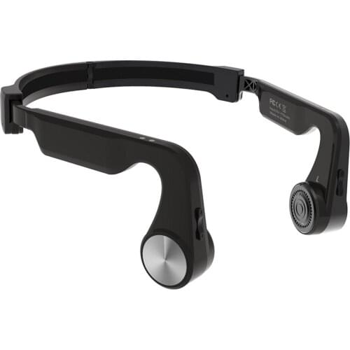 BT-GK TWS Wireless Portable Folding Headphones Bone Conduction Sports Headset Stereo IP55 Waterproof and Sweatproof Earphone