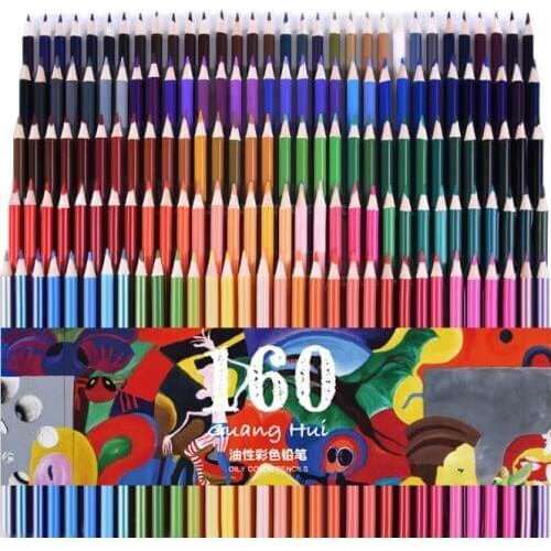 120/160 colors colored pencils art painting oil painting advanced pencil school sketch art supplies