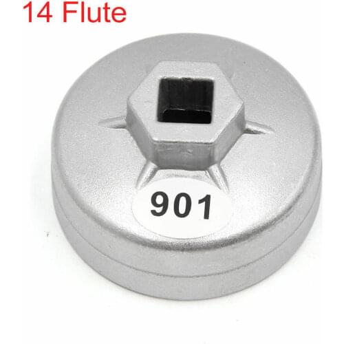 Wrench Auto Tool 1/2 Square Drive 65mm 14 Flutes End Cap Oil Filter Wrench Auto Tool For Toyota Fengshen Nissan