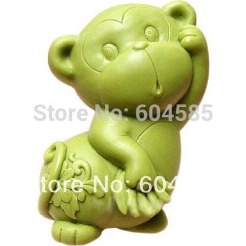 Monkey Soap Mold Silicone Soap Mould Candle Mould DIY Soap Making Mold