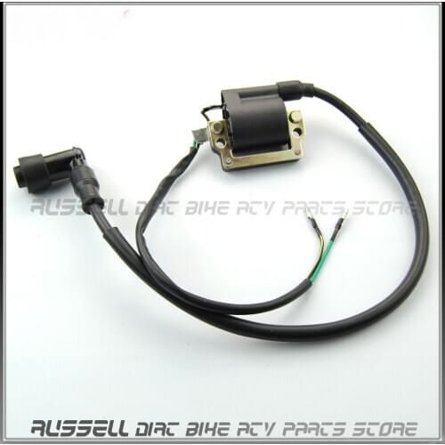 Motorcycle Dirt Pit Bike Coil Ignition For 50CC 90CC 110CC 125 CC 110CC ATV MOPED GO KART SunL Kazuma Roketa
