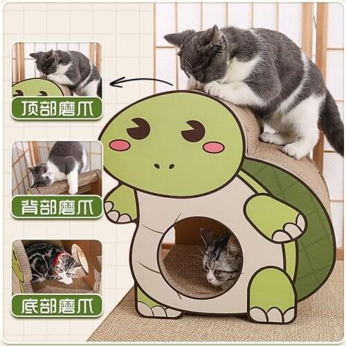 Cat scratch board cat litter cat toys interactive cat accessories pet pet products cartoon Creative design cat supplies