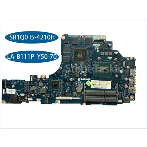 Best Value For Lenovo Thinkpad Y50 Y50P Y50-70 Laptop Motherboard ZIVY2 LA-B111P SR1Q0 I5-4210H N15P-GX-A2 100% Tested