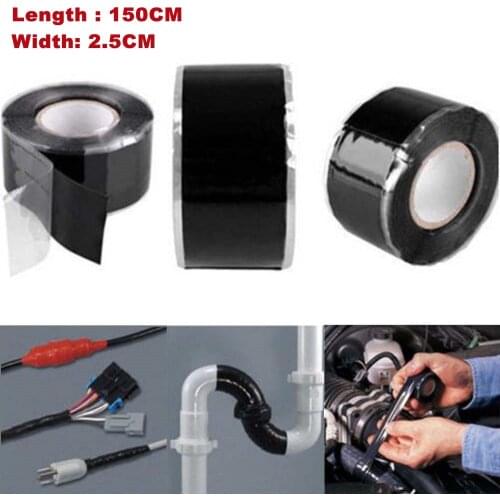 New Universal Waterproof Silicone Repair Tape Bonding Home Water Pipe Repair Tools Strong Pipeline Seal Rescue Self Fusing Wire
