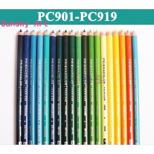 Original prismacolor fluorescence color PC1023 901 913 1040 919 PC912 oily drawing pencil soft Sanford Prismacolor art pencil