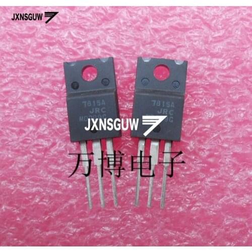 10PCS Original JRC NJM7815FA Three-terminal regulator 7815 Transistor triode njm7815fa 7815 +15V LM7815 made in Japan