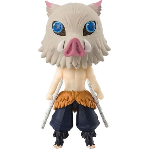 Pre-Sale Demon Slayer Hashibira Inosuke Anime Figure Model Collectibles Model Toys Anime Toy Gift Q Version of The Figure Model