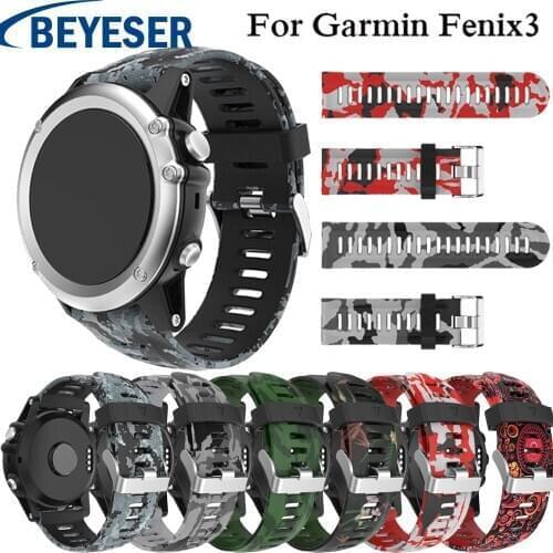 26mm Silicone Watch Band Sport Strap for Garmin Fenix 5X 5X Plus/Fenix 3 HR Strap wrist Watch Band Strap Bracelet Belt Watchba