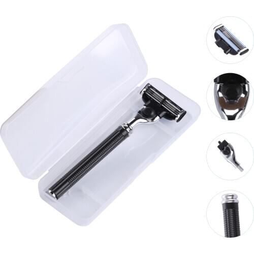 1/12PCS 3 Layers Quality Shaving Machine Safety Razor Blades Manual Shaving Shaver Face Care Beard Hair Remover Beard Machine