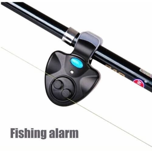 Fishing Fish Bite Alarm New LED Alarm Lndicator High Sensitivity Sound Electronic Buzzer Outdoor Fishing Accessories Alarm Light