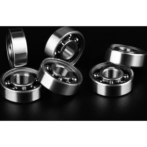 Fidget Spinner Metal Alloy 608 Bearing Smooth Mute Long rotation Hand Spinner 608 Replace Bearing for Hand Spinner Accessories