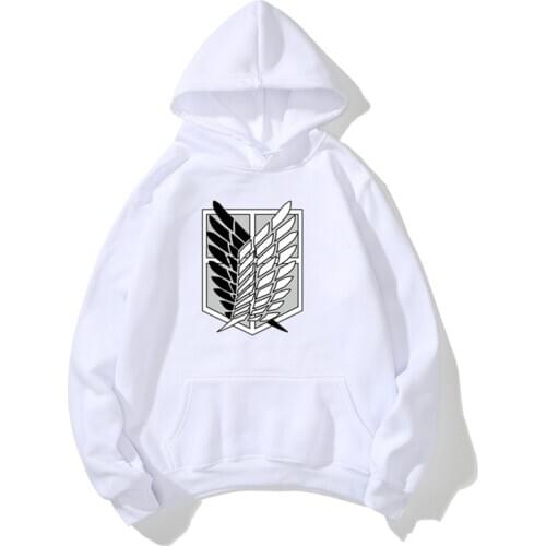 Hot Anime Attack on Titan Hoodie men women cosplay Pullover Shingeki no Kyojin plus size tops streetwear Hoodies and Sweatshirts