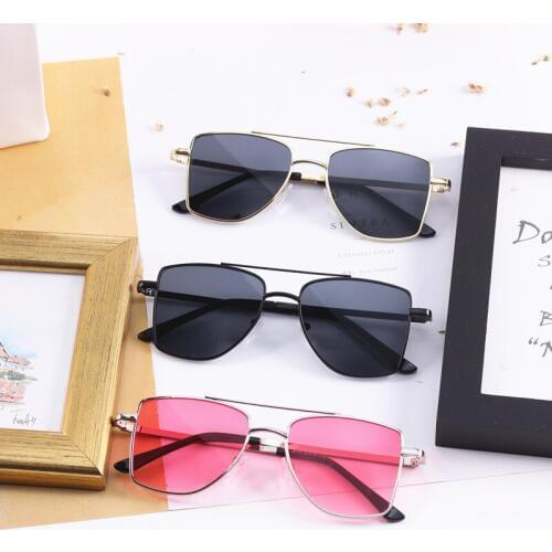 Outdoor Kids Sunglasses Children Sun Glasses Alloy Frame child Mirror Eyewear Girls Eyeglasses Boys oculos de sol UV400 N315