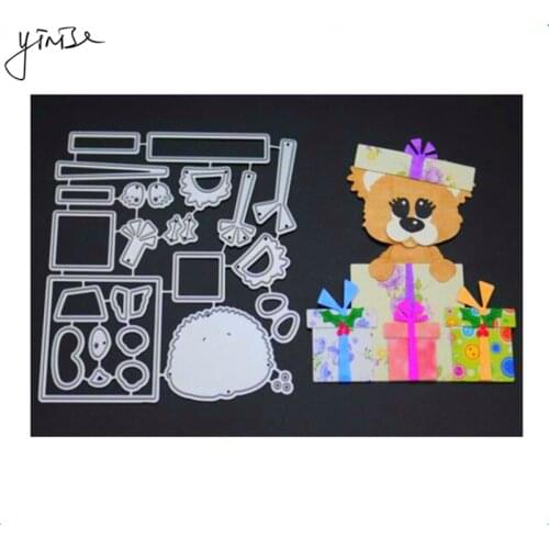 VCD87 Dog Gift SCRAPBOOK Metal Cutting Dies For Scrapbooking Stencils DIY Album Cards Decoration Embossing Folder Die Cuts Molds