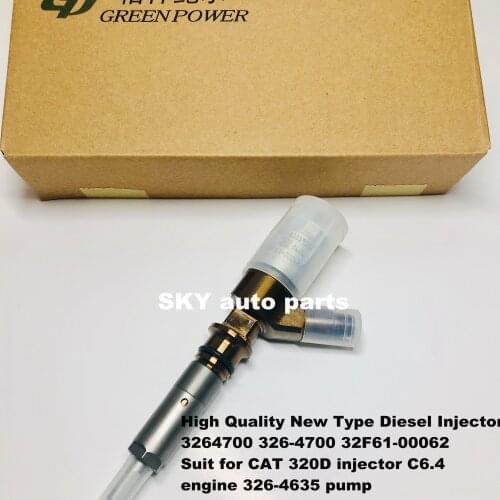High Quality New Type Diesel Injector 3264700 326-4700 32F61-00062 Suit for CAT 320D injector C6.4 engine 326-4635 pump