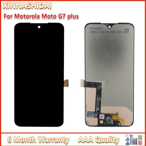 LCD Display For Motorola Moto G7 Plus XT1965 LCD Display Touch Screen Digitizer Assembly Replacement Parts