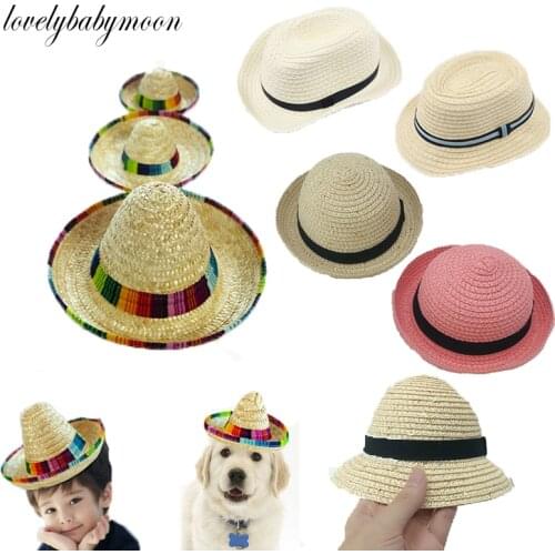 1PCS High Quality Handmade Doll Strawhat for , 1/6bjd, 1/4bjd, 1/3bjd, Sun Cap for Kids Girls DIY Toys ob11Doll Hat Accessories