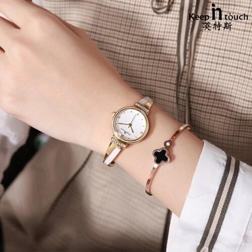 2020 Foreign Trade Watch Simple Fashion Trend Women Watch Temperament Elegant Bracelet Student Watch Gift Watch Band Width Style