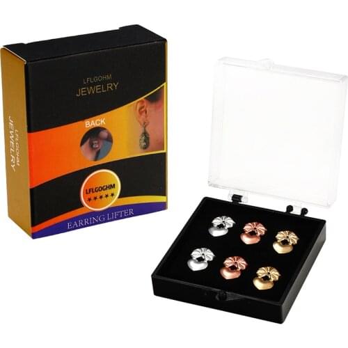 2021 hot sale New heart butterfly Crown Stud Back Earring Lifters Adjustable Earring Lifts Ear Lobe Ster