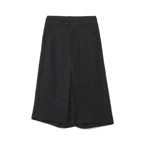 Yamamoto Style Dark Capri skirt wide leg pants urban trend