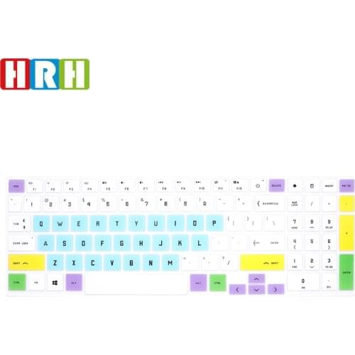 HRH High Quality Ultra-thin Durable English Silicone Laptop Keyboard Skin Cover For HP Shadow 6 Internet Edition