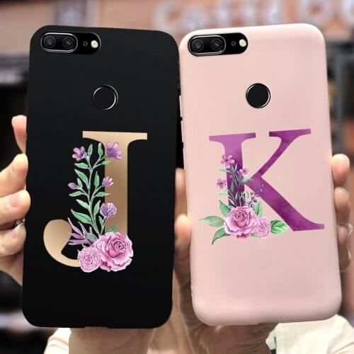 For Huawei Honor 9 Lite Case Soft Silicone Fundas Cute Letters Cover For Honor 9 Lite Youth Honor9 9Lite Phone Cases Full Bumper