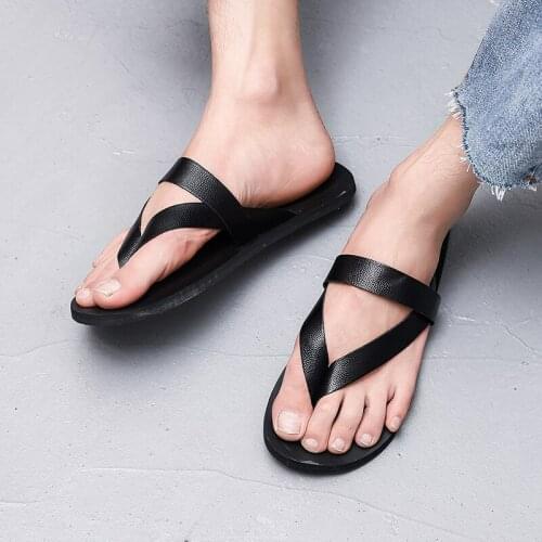 Mens Indoor Slippers Men Flip Flops Slippers Sandels Mens Beach Sandals Summer Casual Shoes Home Male Sandal Sandles For